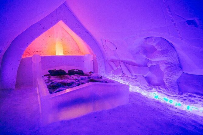 ARCTIC SNOWHOTEL the biggest in Europe - Guided Walk Through Ice Rooms: Seeing How It’s Designed Every Year