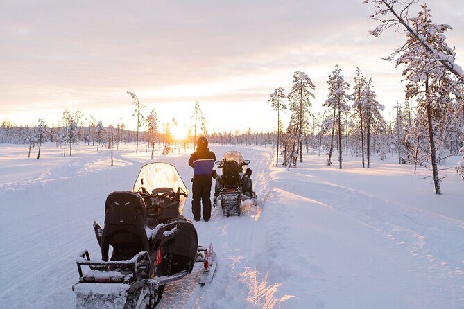 Evening Snowmobile Safari in Rovaniemi - Meeting at Arctic Circle Snowmobile Park and Getting Ready Fast