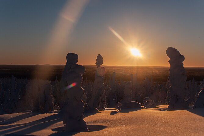 Full-Day Snowshoeing Adventure in Amethyst Mine Pyhä Luosto - Lunch around the fire, plus a moment to slow down
