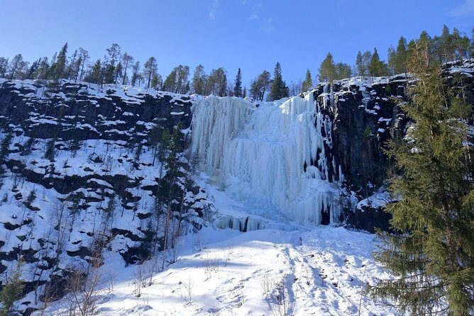 Korouoma National Park & Frozen Waterfalls Adventure - The Guided Hike Through Frozen Waterfalls (About 4.5–5 km)