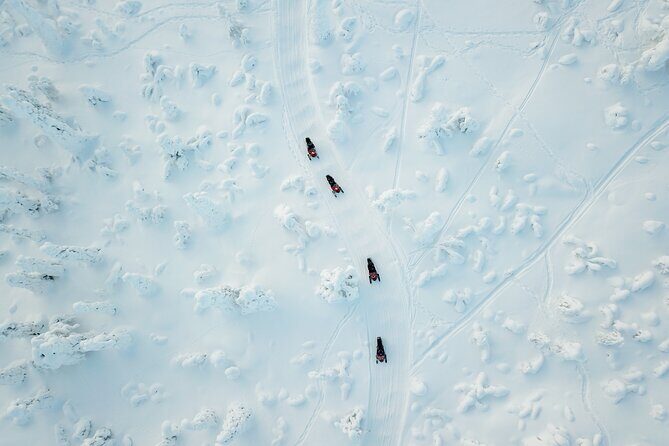 Lappish Lunch Break -Snowmobiling, ice fishing and tasty food - Key highlights at a glance
