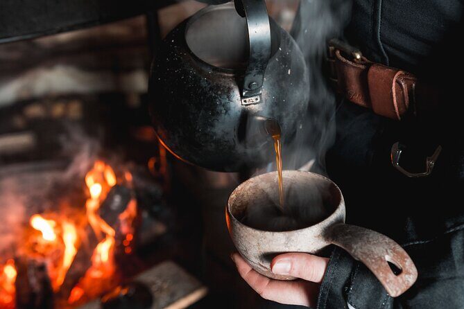 Lappish Lunch Break -Snowmobiling, ice fishing and tasty food - Safety, clothing, and driving rules that you should know upfront