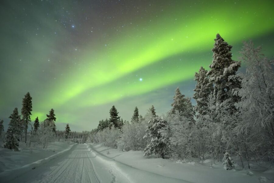 Rovaniemi: Aurora Borealis Snowmobile Safari with Campfire - What you’re really buying in Rovaniemi at night