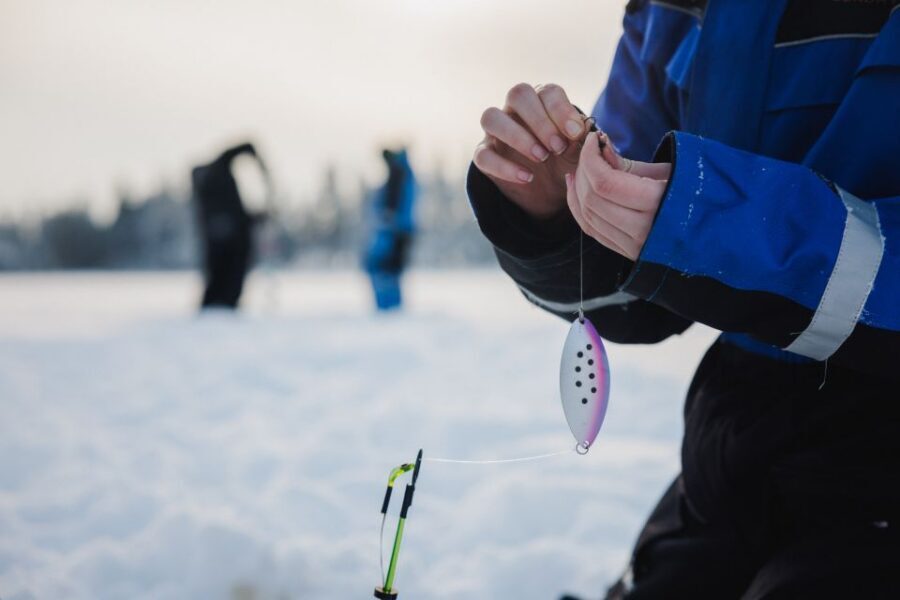 Rovaniemi: Ice Fishing & Snowmobile Safari Combo Day - The snowmobile safari: panoramic forest views and real Lapland scale