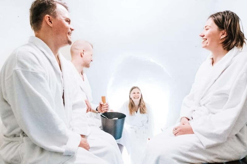 Rovaniemi: Ice Restaurant Dinner with Snow Sauna & jacuzzi - Inside the Arctic SnowHotel: ice rooms, guided details, and how to enjoy it
