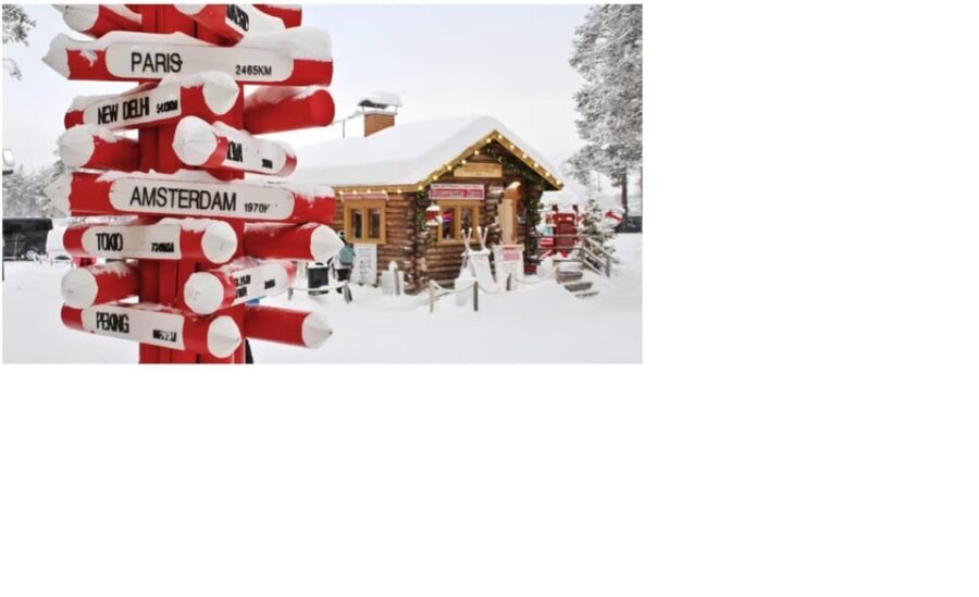 Rovaniemi: Santa Claus Village + Husky & Reindeer Sled Ride - Skip-the-line entry at Santa Claus Village: small logistics, big payoff
