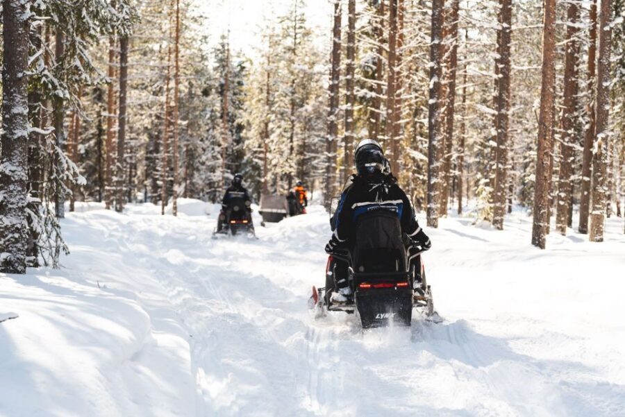 Rovaniemi: Snowmobile Safari into the Arctic Circle Forest - Safety briefing to first tracks: how the guide sets you up