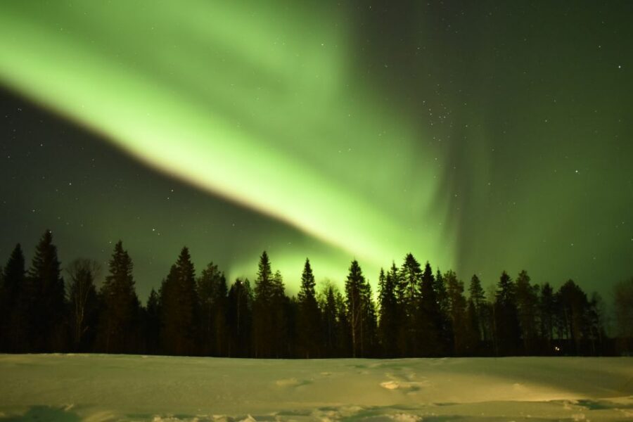 Rovaniemi: Snowtrain to Northern Lights Camp - Northern Lights: how this tour handles the good and the bad sky