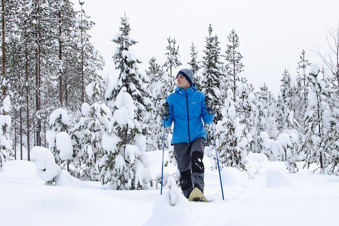 Snowshoeing Adventure with Ice-Fishing, Fire and Survival - Getting Started at Jaakonkatu: Pickup and Small-Group Setup